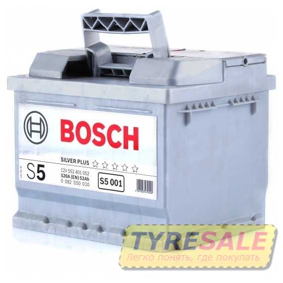 Купить Аккумулятор BOSCH (S5001) 6CT-52 АзЕ R