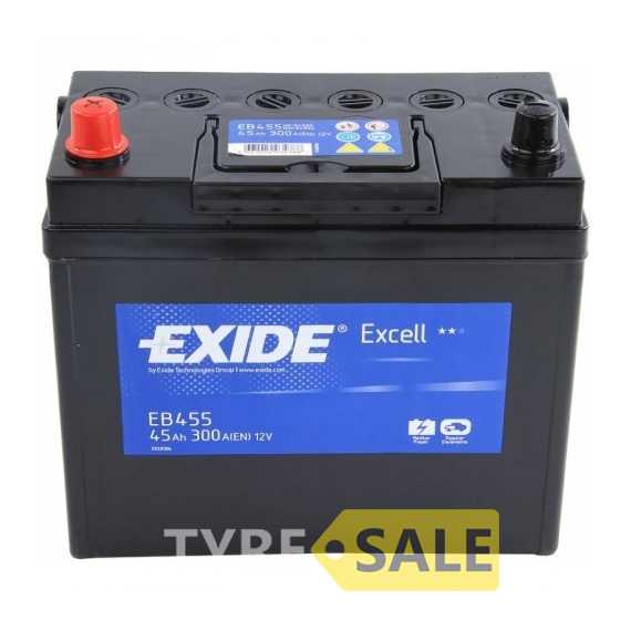 Купить EXIDE Excell 45Ah-12v (234х127х220) L,EN 330