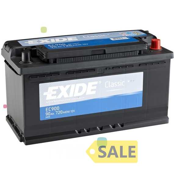 Купити EXIDE Classic 90Ah-12v (353х175х190) R,EN 720