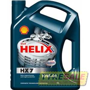 Купить Моторное масло SHELL Helix Diesel HX7 10W-40 (4л)