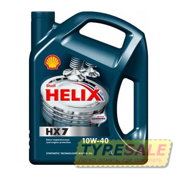 Купить Моторное масло SHELL Helix Diesel HX7 10W-40 (4л)