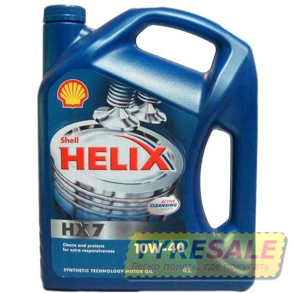 Купить Моторное масло SHELL Helix HX7 10W-40 (4л)