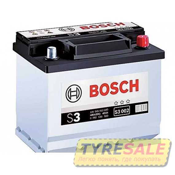 Купити BOSCH (S3002) 45Ah-12v (207x175x190) R,EN 400