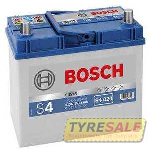 Купити BOSCH (S4020) 45Ah-12v (238x129x227) R,EN 330 тонк.клемы