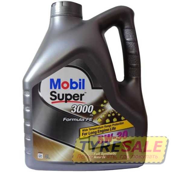 Моторное масло MOBIL Super 3000 X1 F-FE - Интернет магазин шин и дисков по минимальным ценам с доставкой по Украине TyreSale.com.ua