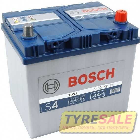 Аккумулятор BOSCH (S4024) - Интернет магазин шин и дисков по минимальным ценам с доставкой по Украине TyreSale.com.ua
