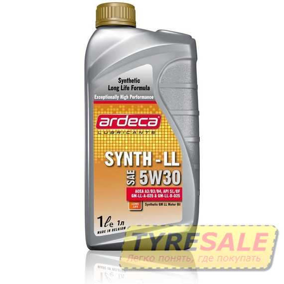 Купить Моторное масло ARDECA SYNTH-LL 5W-30 (1л)