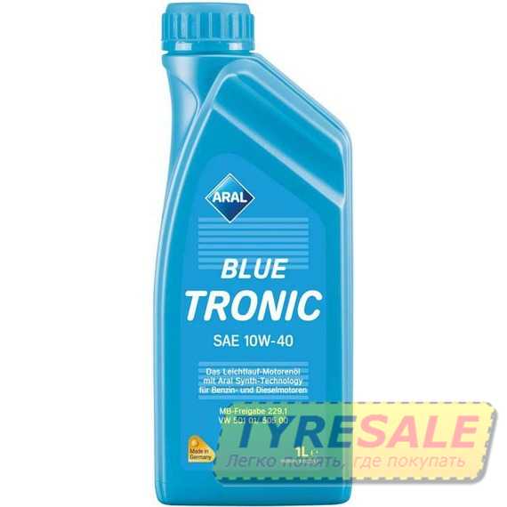 Моторное масло ARAL BlueTronic 10W-40 - Интернет магазин шин и дисков по минимальным ценам с доставкой по Украине TyreSale.com.ua