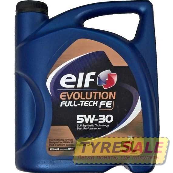 Моторное масло ELF EVOLUTION Full-Tech FE - Интернет магазин шин и дисков по минимальным ценам с доставкой по Украине TyreSale.com.ua