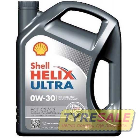 Купить Моторное масло SHELL Helix Ultra ECT C2/C3 0W-30 (4л)