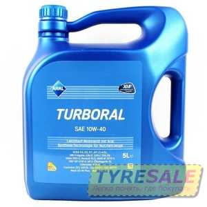 Купить Моторное масло ARAL Turboral 10W-40 (5 литров) 15569C