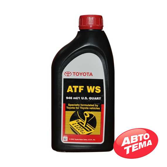 Трансмиссионное масло TOYOTA ATF WS - Интернет магазин шин и дисков по минимальным ценам с доставкой по Украине TyreSale.com.ua