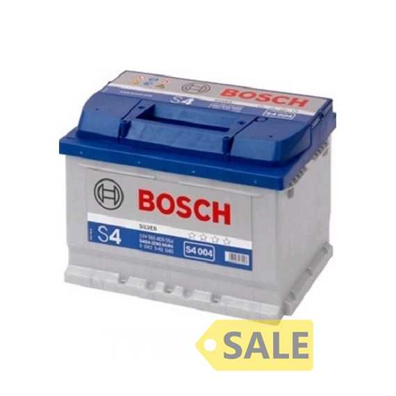 Купить BOSCH (S4004) 60Ah 540A (242x175x175) 560409054