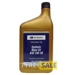 Купить Моторное масло SUBARU Synthetic Motor Oil 5W-30 (0.946 л)