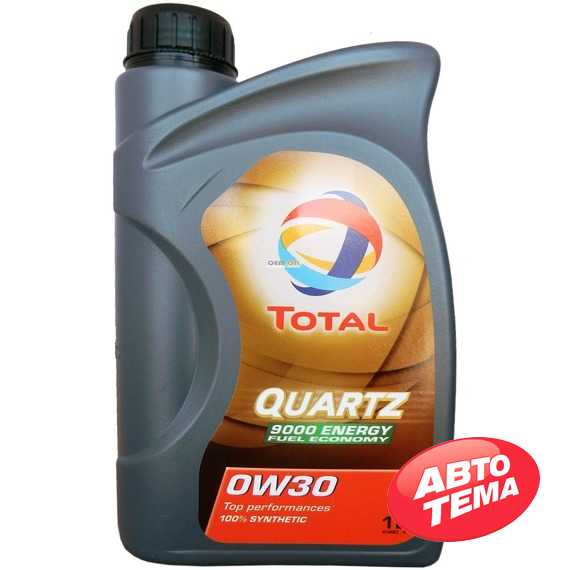 Купить Моторное масло TOTAL QUARTZ Energy 9000 0W-30 (1л)