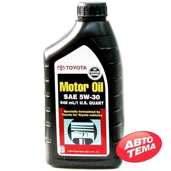 Купить Моторное масло TOYOTA MOTOR OIL SM 5W-30 (0.946л)