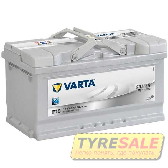 Купити Акумулятор VARTA Silver Dynamic 6CT- 85 Aз R F19 585 400 080
