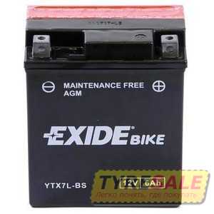 Купить Аккумулятор EXIDE AGM 6СТ-6 12В R (ETX7L-BS)