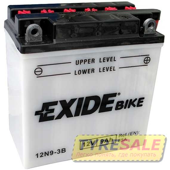 Купити Акумулятор EXIDE Conventional 6СТ-9 12В R (12N9-3B)