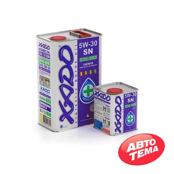 Купить Моторное масло XADO Atomic Oil 5W-30 SN (4л)