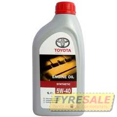 Купить Моторное масло TOYOTA MOTOR OIL 5W-40 SL/CF (1л) 08880-80376
