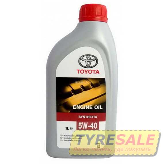 Купить Моторное масло TOYOTA MOTOR OIL SM/SN 5​W-40 (1л)