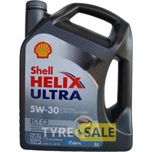 Купить Моторное масло SHELL Helix Ultra ECT C3 5W-30 (5л)