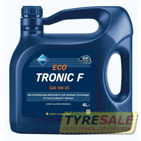 Моторное масло ARAL Eco Tronic F - Интернет магазин шин и дисков по минимальным ценам с доставкой по Украине TyreSale.com.ua