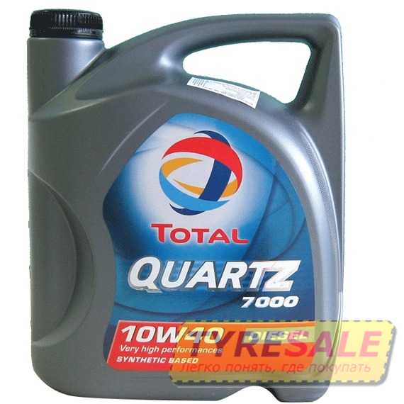 Моторное масло TOTAL QUARTZ Diesel 7000 - Интернет магазин шин и дисков по минимальным ценам с доставкой по Украине TyreSale.com.ua