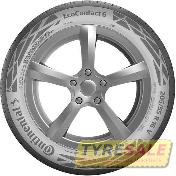 Купить Летняя шина CONTINENTAL EcoContact 6 235/55R18 100V