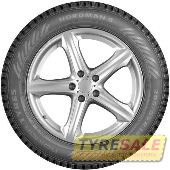 Купить Зимняя шина Nokian Tyres Nordman 8 (Шип) 225/45R19 96T