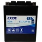 Купить Аккумулятор EXIDE AGM (ETX14A​H-BS) 12Ah-12v (134х89х164) L, EN210