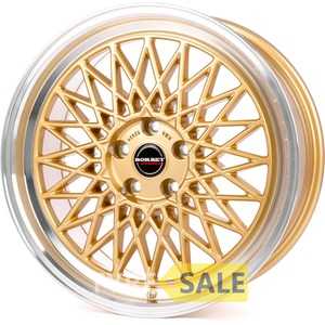 Купити Легковой диск BORBET B Gold Rim Polished R17 W7 PCD4x100 ET38 DIA64.1