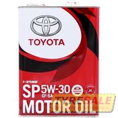 Купить Моторное масло TOYOTA MOTOR OIL 5W-30 SP/GF6A (4л) 08880-13705