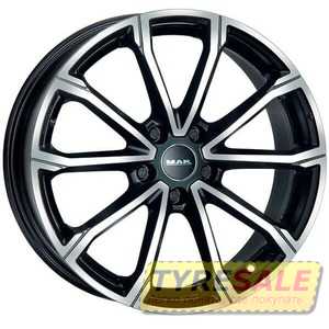 Купить Легковой диск MAK DAVINCI BLACK MIRROR R16 W6.5 PCD5x108 ET47.5 DIA63.4