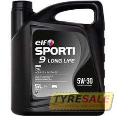 Купить Моторное масло ELF SPORTI 9 LONG LIFE 5W-30 (5л)