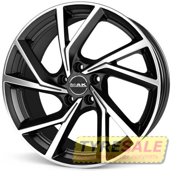 Купити Легковий диск MAK KASSEL BLACK MIRROR R19 W7.5 PCD5x112 ET50 DIA57.1