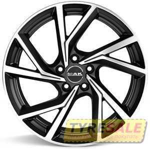 Купить Легковой диск MAK KASSEL BLACK MIRROR R19 W7.5 PCD5x112 ET50 DIA57.1