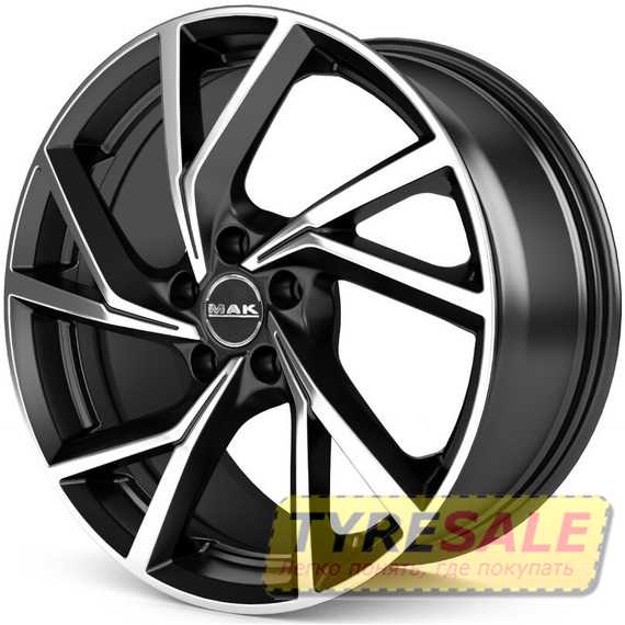 Купити Легковий диск MAK KASSEL BLACK MIRROR R19 W7.5 PCD5x112 ET50 DIA57.1