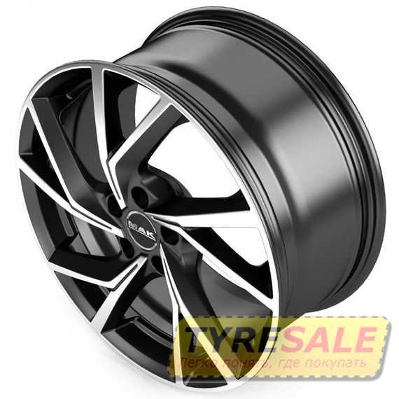 Купити Легковий диск MAK KASSEL BLACK MIRROR R19 W7.5 PCD5x112 ET50 DIA57.1