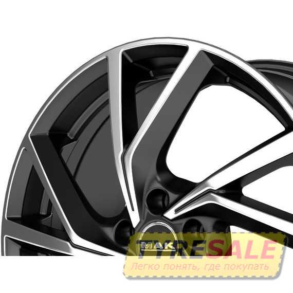 Купити Легковий диск MAK KASSEL BLACK MIRROR R19 W7.5 PCD5x112 ET50 DIA57.1