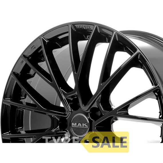 Купить Легковой диск MAK SPECIALE GLOSS BLACK R20 W8 PCD5x112 ET45 DIA57.1