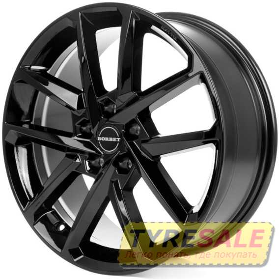 Купити Легковий диск BORBET N Black Glossy R18 W7.5 PCD5x114.3 ET50 DIA72.5