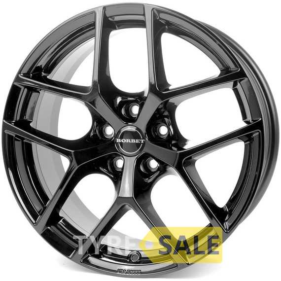 Купить Легковой диск BORBET Y BLACK GLOSSY R17 W7.5 PCD5x112 ET37 DIA66.5