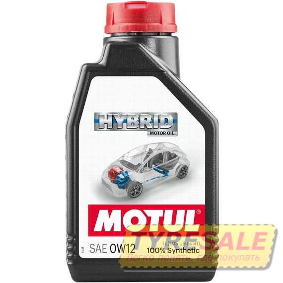Купити Моторнa оливa MOTUL Hybrid 0W-12 (1 літр) 333301/107151