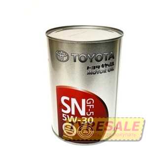 Купить Моторное масло TOYOTA MOTOR OIL 5W-30 SN (1л)