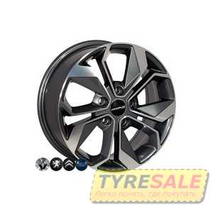 Купить Легковой диск ZW BK5168 GP R15 W6.5 PCD5x108 ET37 DIA65.1
