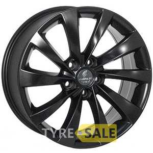 Купити Легковий диск ZW BK799(Y0001) MATTBLACK R18 W8 PCD5x114.3 ET35 DIA67.1