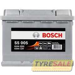 Аккумулятор BOSCH S5 63Ah - Интернет магазин шин и дисков по минимальным ценам с доставкой по Украине TyreSale.com.ua