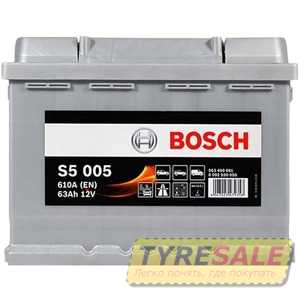 Купити Аккумулятор BOSCH S5 63Ah 60Ah 540A R plus